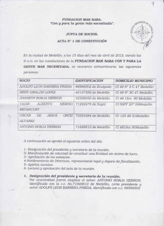 Junta de socios